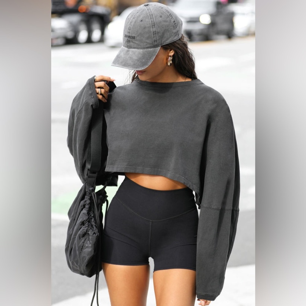 JOAH BROWN Cropped Long Sleeve